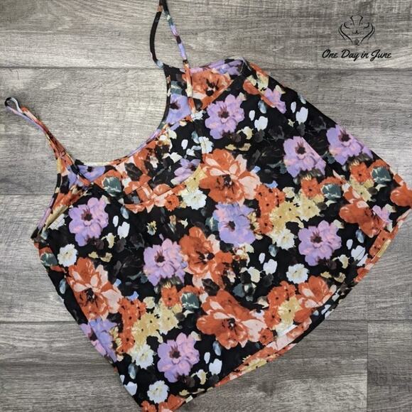 Kimchi Blue Floral Tank Top Size M - Picture 3 of 3